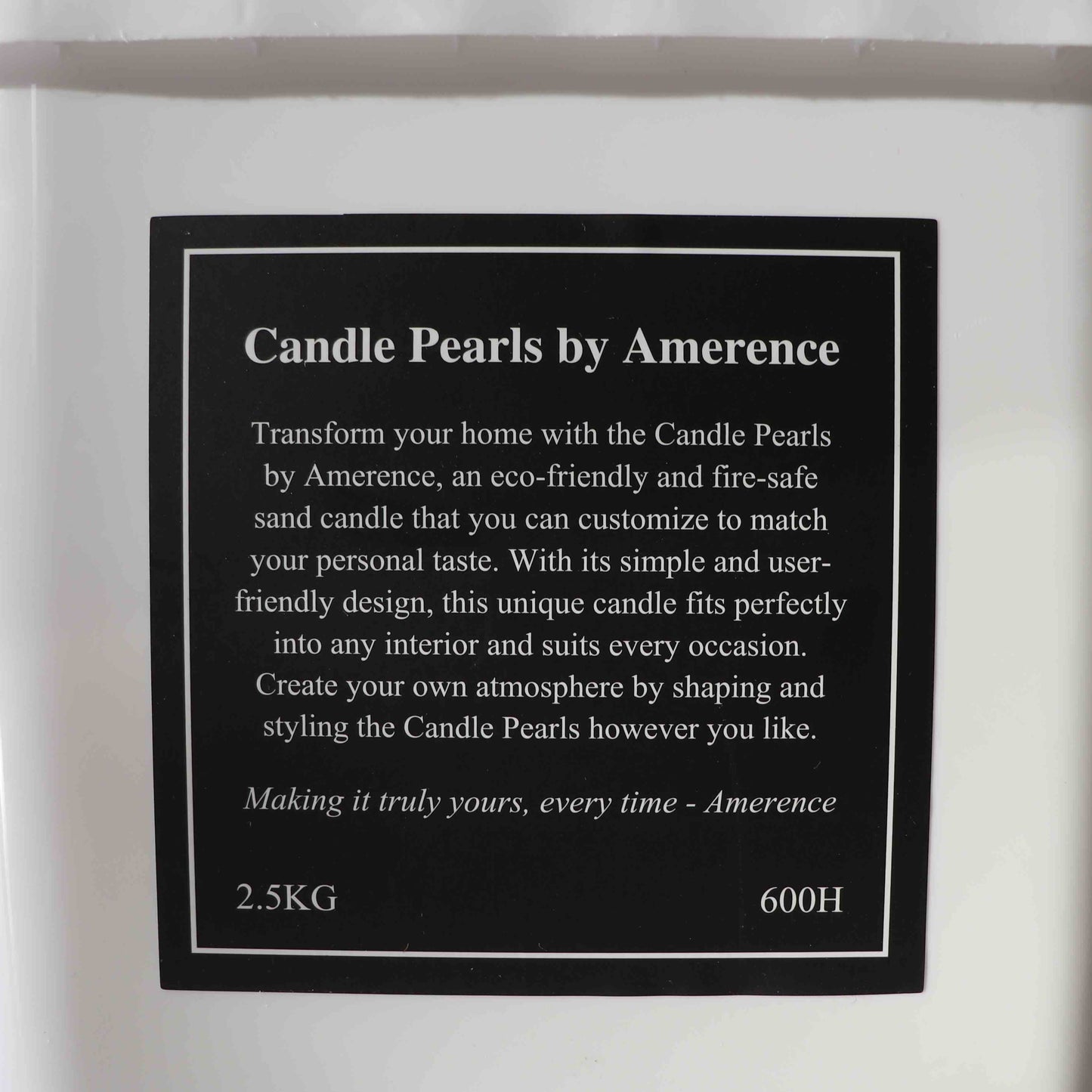 Sandy Soft Candle Pearls 2.5KG + Wicks