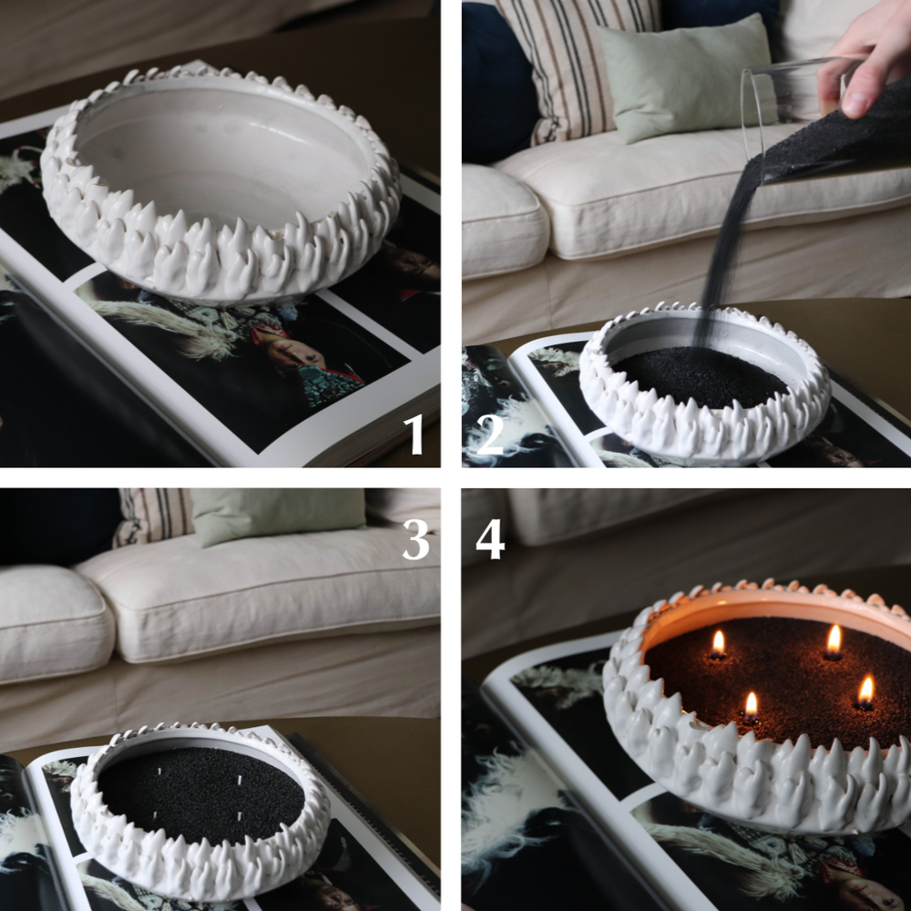 
                      
                        Black Elegance Candle Pearls + Wicks
                      
                    